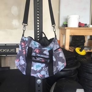 Hawaiian Print Gym Bag / Duffle